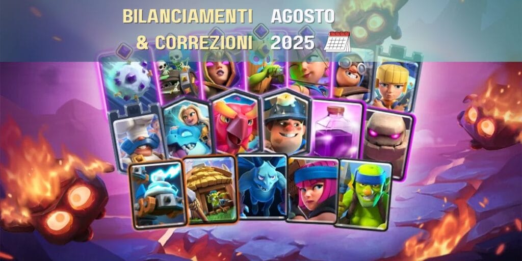 Bilanciamenti Agosto 2025