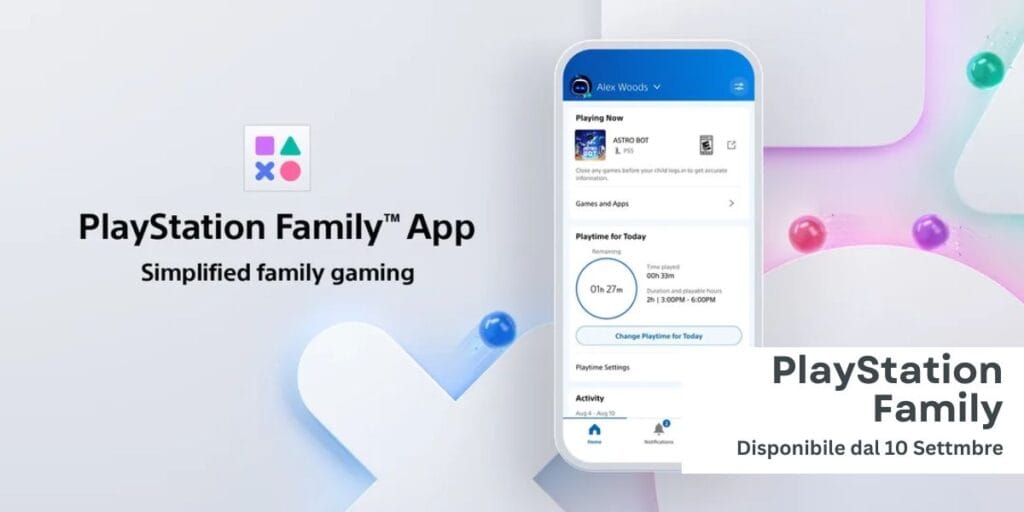 PlayStation Family app